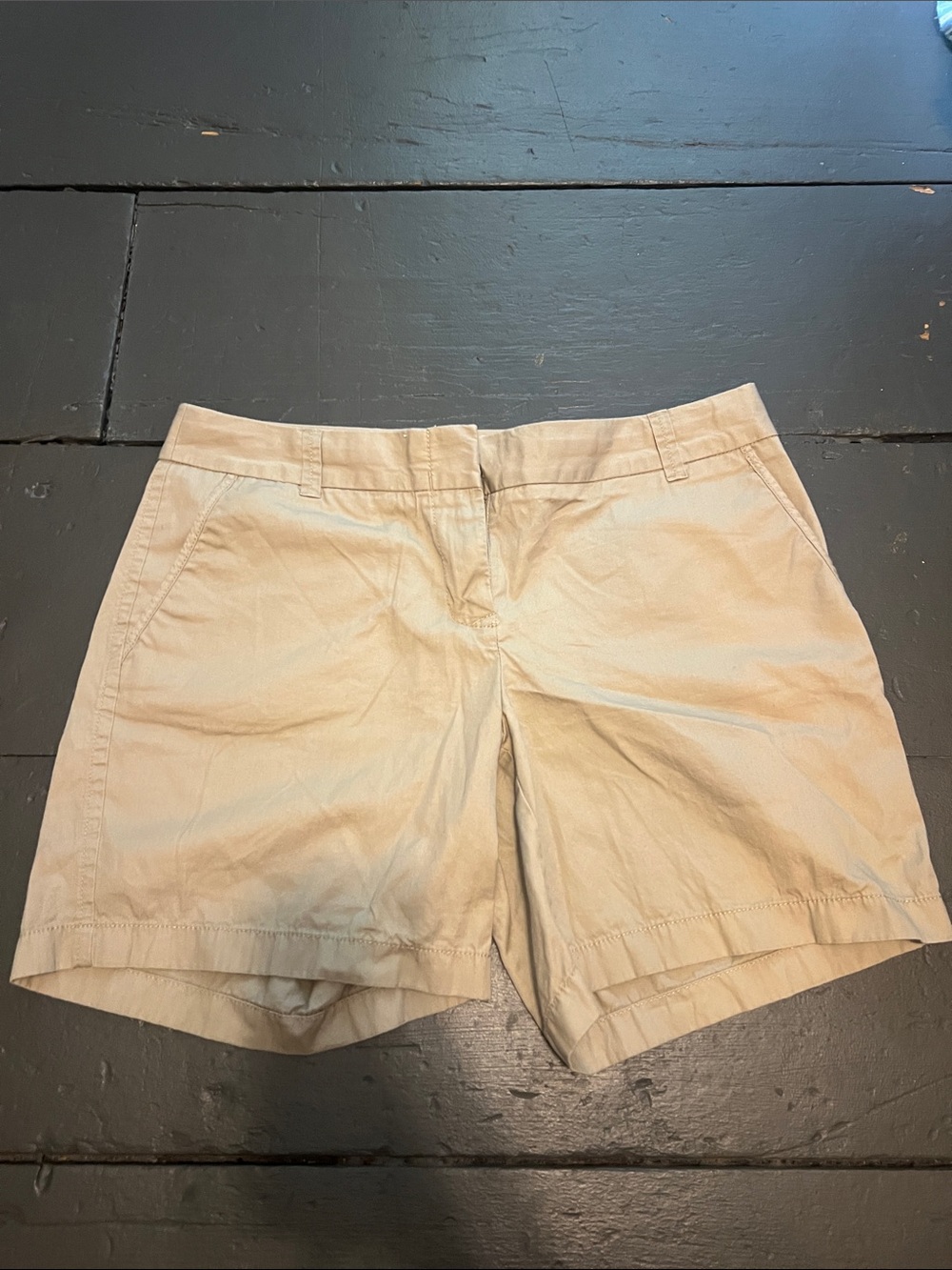 J crew Broken In Women's Khaki Cotton Shorts